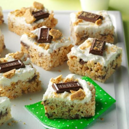 S’mores Crispy Bars